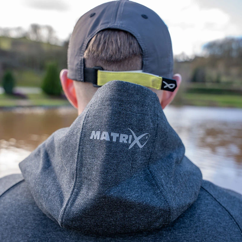 Matrix Charcoal Marl Zip Hoodies